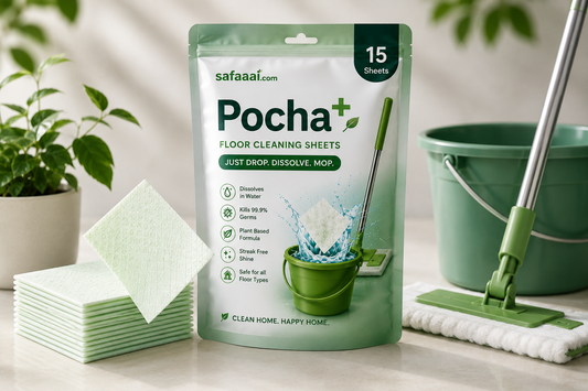 Pocha Plus – Floor Cleaning Sheets (Pack of 15)